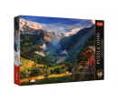 Puzzle Premium Plus - Photo Odyssey: Údolí Lauterbrunnen 1000 dílků 68,3x48cm v krabici 40x27x6cm