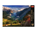 Puzzle Premium Plus - Photo Odyssey: Údolí Lauterbrunnen 1000 dílků 68,3x48cm v krabici 40x27x6cm