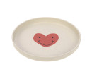 Dish Set PP/Cellulose Happy Rascals Heart lavender