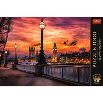 Puzzle Premium Plus - Photo Odyssey: Big Ben, Londýn 1000 dílků 68,3x48cm v krabici 40x27x6cm