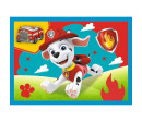 Puzzle 4v1 Štěňata v běhu Tlapková patrola/Paw Patrol 28,5x20,5cm v krabici 28x28x6cm