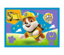 Puzzle 4v1 Štěňata v běhu Tlapková patrola/Paw Patrol 28,5x20,5cm v krabici 28x28x6cm