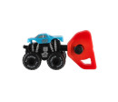 Auto mini vystřelovací plast 4cm 3 barvy na kartě