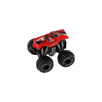 Auto mini vystřelovací plast 4cm 3 barvy na kartě