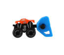 Auto mini vystřelovací plast 4cm 3 barvy na kartě