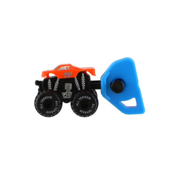 Auto mini vystřelovací plast 4cm 3 barvy na kartě