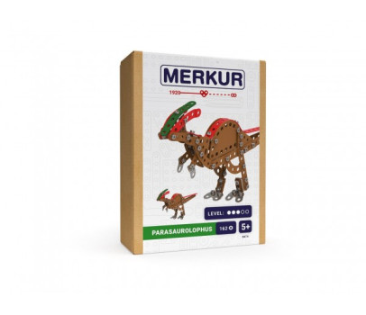 Stavebnice MERKUR Parasaurolophus 162ks v krabici 13x18x5cm