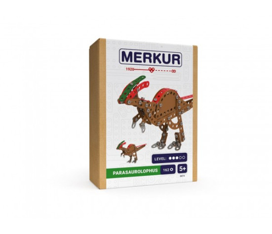 Stavebnice MERKUR Parasaurolophus 162ks v krabici 13x18x5cm