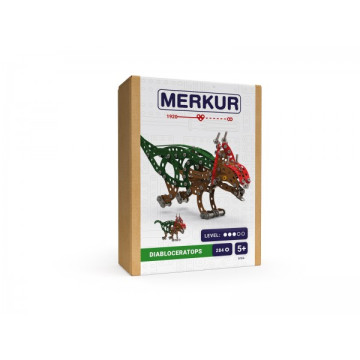 Stavebnice MERKUR Diabloceratops 284ks v krabici 13x18x5cm