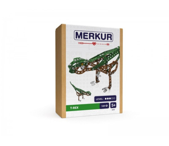 Stavebnice MERKUR T-Rex 189ks v krabici 13x18x5cm