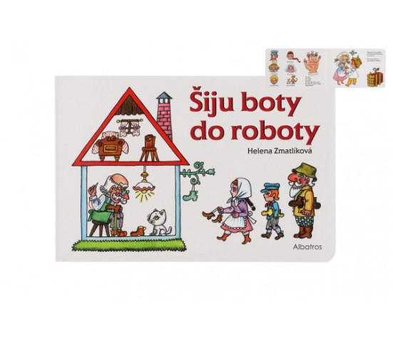 Knížka Šiju boty do roboty CZ text 24x16cm 24m+