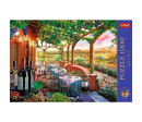 Puzzle Premium Plus - Čajový čas: Italská vinice 1000 dílků 68,3x48cm v krabici 40x27x6cm