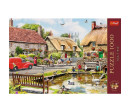 Puzzle Premium Plus - Čajový čas: Léto ve městě 1000 dílků 68,3x48cm v krabici 40x27x6cm