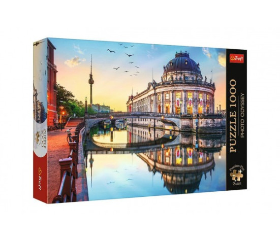 Puzzle Premium Plus - Photo Odyssey:Muzeum Bode v Berlíně,Německo 1000dílků 68,3x48cm v krab 40x27cm