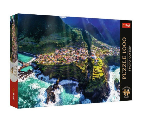 Puzzle Premium Plus - Photo Odyssey: Ostrov Madeira, Portugalsko 1000 dílků 68,3x48cm v krab 40x27cm