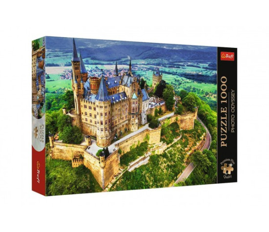 Puzzle Premium Plus - Photo Odyssey:Zámek Hohenzollern, Německo 1000 dílků 68,3x48cm v krab 40x27cm