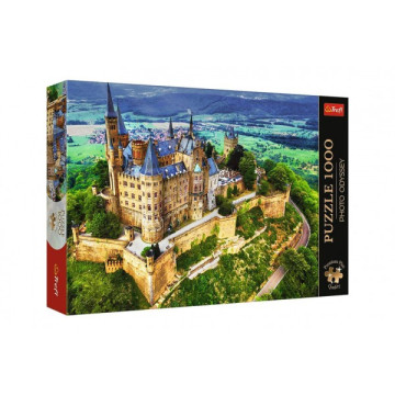 Puzzle Premium Plus - Photo Odyssey:Zámek Hohenzollern, Německo 1000 dílků 68,3x48cm v krab 40x27cm