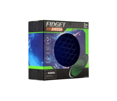 Fidget worm měnící tvar antistresový plast 11cm 4 barvy v krabičce 11x10,5cm 12ks v boxu