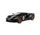 Auto Kinsmart Ford GT 1:38 kov/plast 12,5cm 3 barvy na zpětné natažení 12ks v boxu