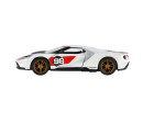 Auto Kinsmart Ford GT 1:38 kov/plast 12,5cm 3 barvy na zpětné natažení 12ks v boxu