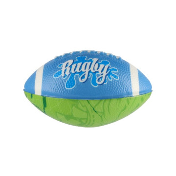 Míček rugby ovál pěna 14cm 3 barvy 12ks v boxu