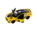 Auto Kinsmart BMW M8 Competition Coupé 1:38 kov/plast 12,5cm 4 barvy na zpětné natažení 12ks v boxu