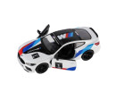 Auto Kinsmart BMW M8 Competition Coupé 1:38 kov/plast 12,5cm 4 barvy na zpětné natažení 12ks v boxu