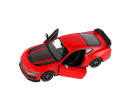 Auto Kinsmart 2024 Ford Mustang Dark Horse 1:38 kov/plast 12,5cm 4 barvy na zpětné nat. 12ks v boxu