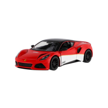 Auto Kinsmart Lotus Emira 1:38 kov/plast 12,5cm 3 barvy na zpětné natažení 12ks v boxu