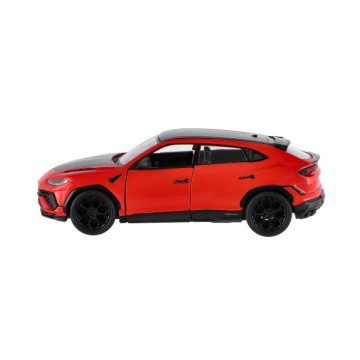 Auto Kinsmart Lamborghini Urus Performante 1:40 kov/plast 12,5cm 4 barvy na zpětné nat. 12ks v boxu