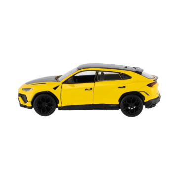 Auto Kinsmart Lamborghini Urus Performante 1:40 kov/plast 12,5cm 4 barvy na zpětné nat. 12ks v boxu