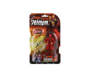 Figurka ninja plast 10cm s doplňky mix druhů na kartě 15,5x25,5x4cm