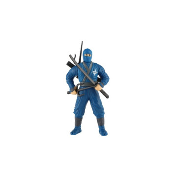 Figurka ninja plast 10cm s doplňky mix druhů na kartě 15,5x25,5x4cm