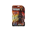 Figurka ninja plast 10cm s doplňky mix druhů na kartě 15,5x25,5x4cm