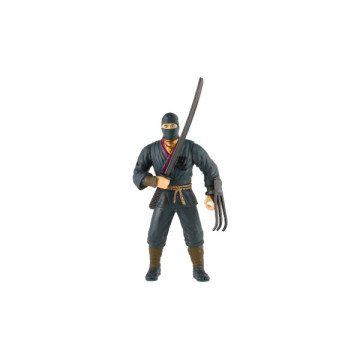 Figurka ninja plast 10cm s doplňky mix druhů na kartě 15,5x25,5x4cm