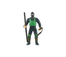 Figurka ninja plast 10cm s doplňky mix druhů na kartě 15,5x25,5x4cm