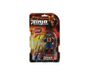 Figurka ninja plast 10cm s doplňky mix druhů na kartě 15,5x25,5x4cm