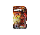 Figurka ninja plast 10cm s doplňky mix druhů na kartě 15,5x25,5x4cm