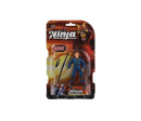 Figurka ninja plast 10cm s doplňky mix druhů na kartě 15,5x25,5x4cm