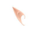 Uši/ucho elfí 2ks latex 12cm na kartě karneval Uši/ucho elfí 2ks latex 12cm na kartě karneval