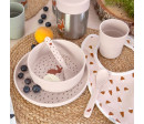 Dish Set PP/Cellulose Little Forest fox