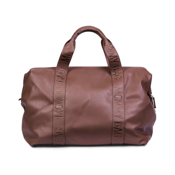 Přebalovací taška Mommy Bag Signature Vegan Leather Dark Brown