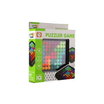 IQ puzzle logická hra plast v krabičce 16x20x4cm