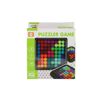 IQ puzzle logická hra plast v krabičce 16x20x4cm