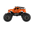 Auto RC pick up Off road terénní plast 23cm 2,4GHZ na baterie se světlem oranžový v krab. 30x15x19cm