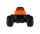 Auto RC pick up Off road terénní plast 23cm 2,4GHZ na baterie se světlem oranžový v krab. 30x15x19cm