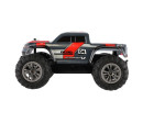 Auto RC pick up terénní plast 25cm 2,4GHZ na baterie šedo-červený v krabici 32x14x18cm