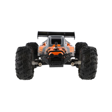 Auto RC Buggy rychlostní 2,4GHz plast 25cm na baterie oranžové v krabici 31x14x18cm