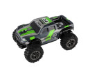 Auto RC pick up terénní plast 25cm 2,4GHZ na baterie šedo-zelený v krabici 32x14x18cm