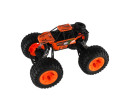 Auto RC Off-Road terénní 2,4GHz plast 32cm dobíjecí pack+baterie oranžové v krabici 38x23x26cm